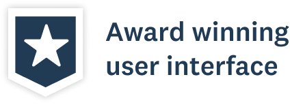 User Interface design award